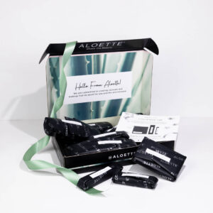 12 Days of Vera box open with wrapped product and ribbon white 1080x1080 72dpi